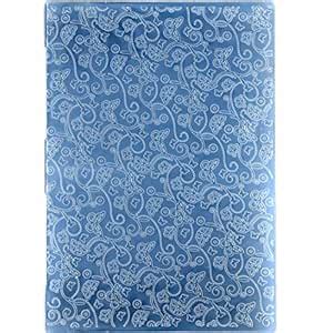 Kwan Crafts A4 Size Butterfly Plastic Embossing Folders for Card Making ...