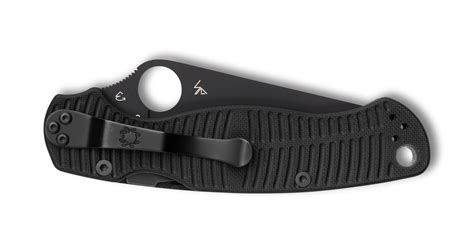 Spyderco Paramilitary 2 Salt Compression Lock Folding Knife, 3.45″ CPM ...