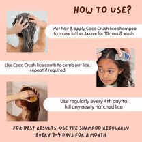 Ayurvedic Anti Lice Shampoo - Natural Herbal Lice Treatment – Coco Crush