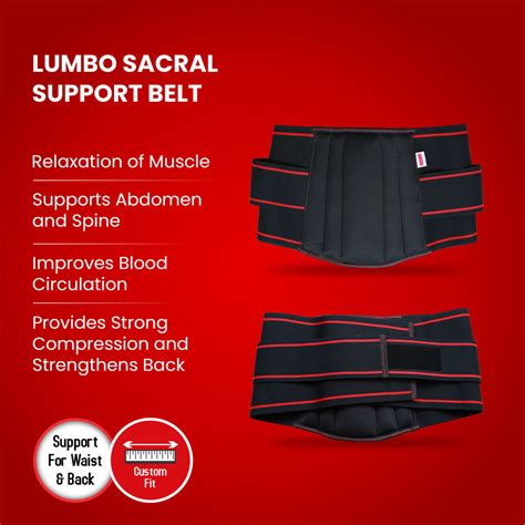 Lumbo Sacral Belt for Back Support | Dr Ortho Lumbo Sacral Support Belt ...