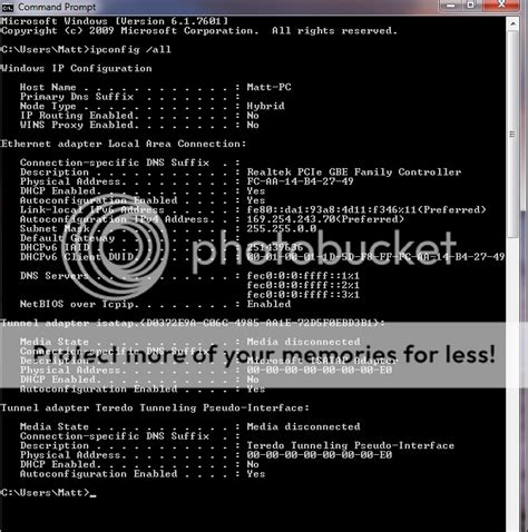 Local Area Connection IP 的图像结果