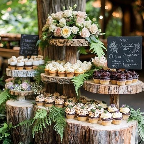 Rustic Wedding Dessert Tables: Create a Charming Display with Our ...