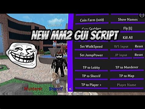Image result for Mm2 Hack GUI