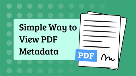 PDF Metadata 的图像结果