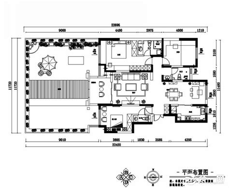 3室2厅108平米户型图-楼盘图库-南通新房-购房网