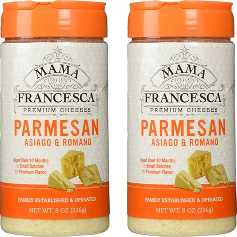 Amazon.com: Mama Francesca Parmesan Asiago & Romano Premium Grated ...