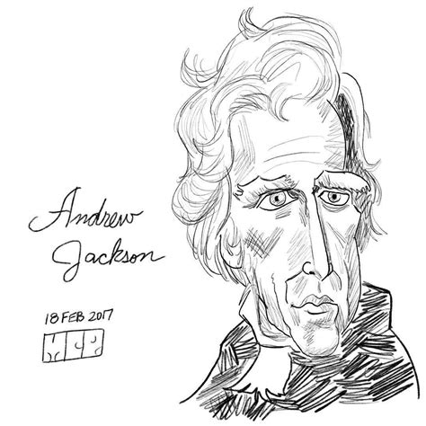 Andrew Jackson Drawing at PaintingValley.com | Explore collection of ...