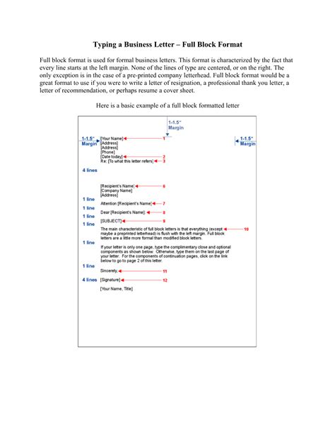 Us Formal Letter Format 的图像结果