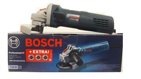 Bosch Professional GWS 750-100 Heavy Duty Angle Grinder For Metal ...