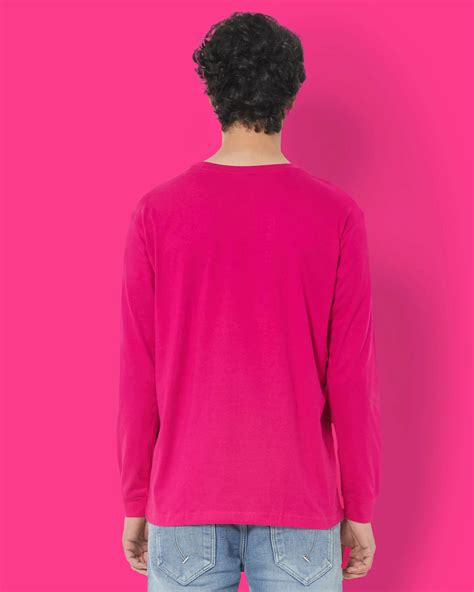 Melangebox 100% Cotton Classic Full Sleeves Crew Neck Tee | Breathable ...