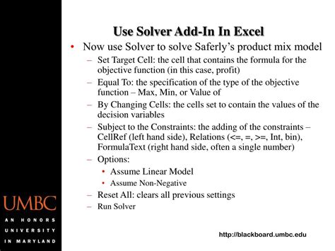 Image result for What Is Function of Solver Add In