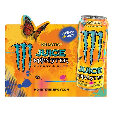Monster Energy Drink apresenta Khaotic Tropical Orange - Revista Live ...