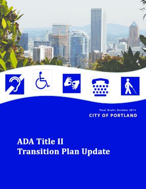 Fillable Online ADA Title II Transition Plan Update Fax Email Print ...