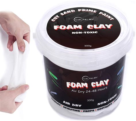 Moldable Cosplay Foam Clay (White) – High Density and Hiqh Quality for ...