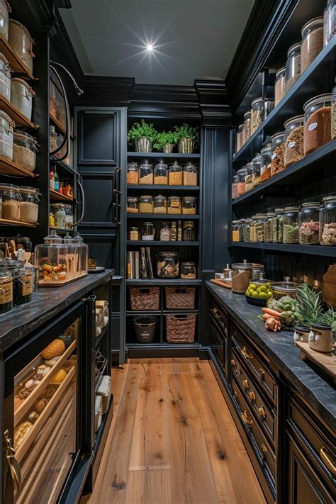 Feast Your Eyes: 50 Custom Kitchen Pantry Designs That Will Absolutely ...