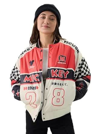 Buy The Souled Store Official Mickey Mouse: Racing Club 28 Women and ...