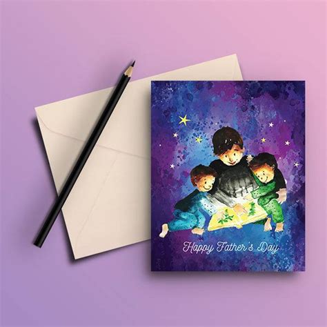 BUY Happy Father's Day Purple Card - THE PEPPY STORE – ThePeppyStore