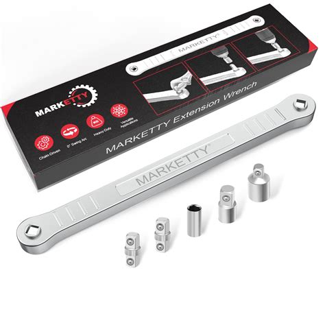 Snapklik.com : 15.35-Inch Offset Extension Wrench Set, 3/8-Inch Square ...