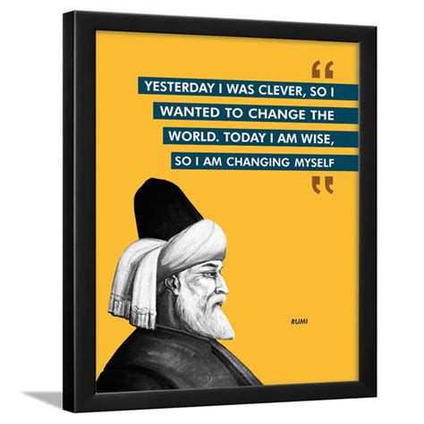 ChakaChaundh.com | The Largest selection of Rumi Quotes Wall frame ...