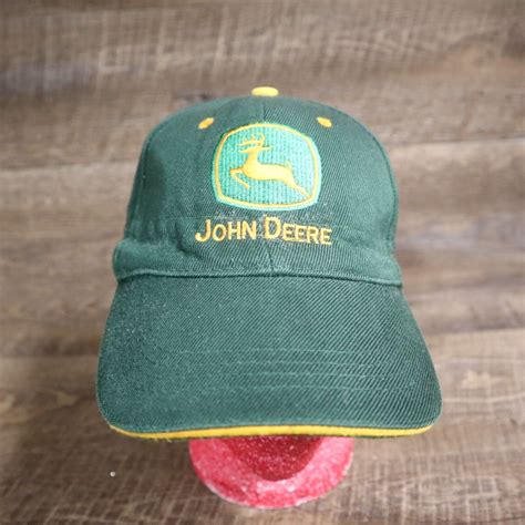 John Deere Stylish Authentic John Deere Green and Yellow Trucker Style ...