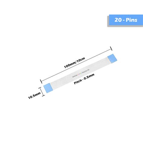 [Type-A] 0.5mm-Pitch FPC Straight Ribbon Flexible Flat Cable
