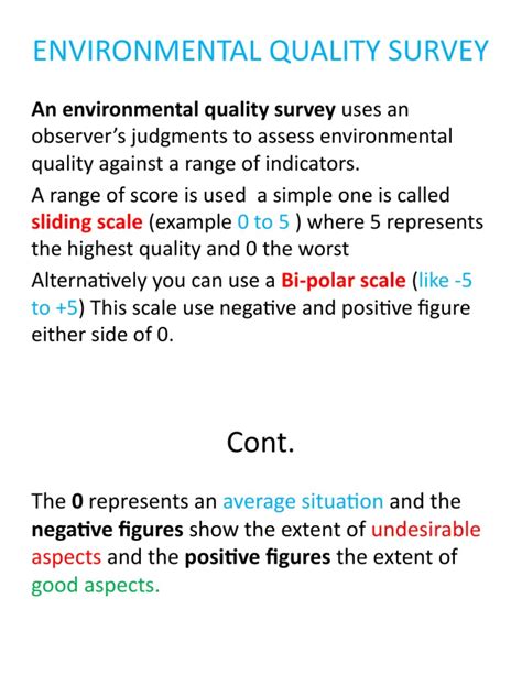 Environmental Quality Survey Example 的图像结果