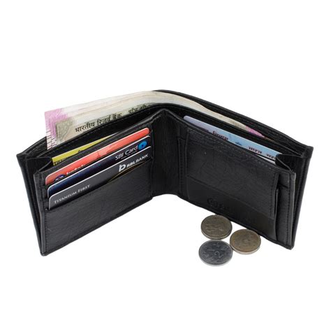 Buy Brexit Black Men's Leather Wallet (Br Black Double Card Slot G) at ...