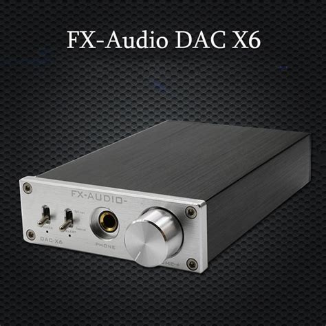 Buy FX-Audio DAC X6 HiFi Optical Coaxial USB Headphone Amplifier ...