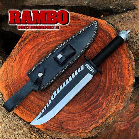 Custom Handmade Rambo Knife | Rambo First Blood Part 2 Replica Knife ...