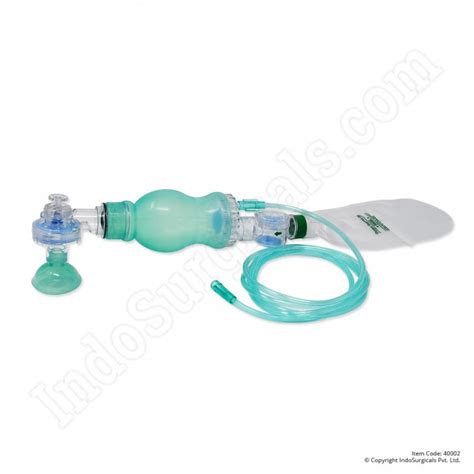 Buy Ambu Bag (Infant) Silicone Green Color Online in India