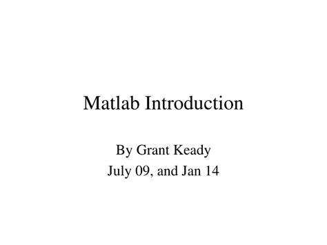 Image result for MATLAB Introduction