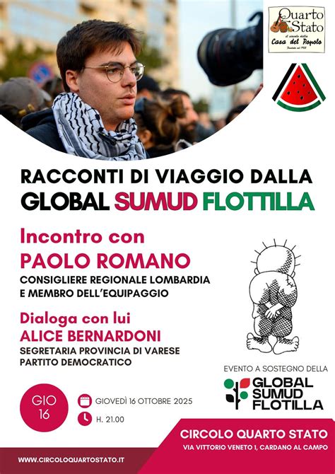 Racconti di viaggio dalla GLOBAL SUMUD FLOTTILLA | Con PAOLO ROMANO ...