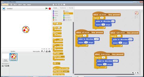 Scratch Tutorial Arrow Keys 的图像结果