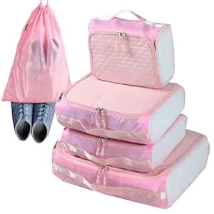 Buy POPCUBE Polyester Premium Packing Cubes for Travel – Quilted ...