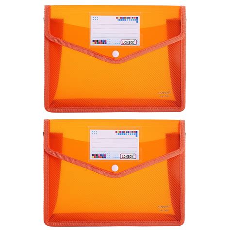 Xwjun Folder Holder Poly Envelopes Receipt Holder Organizer Folder ...