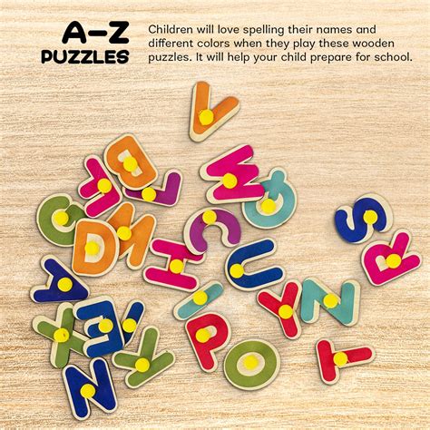 Baybee Wooden English Alphabets Puzzle Games for Kids Toys – Baybee India