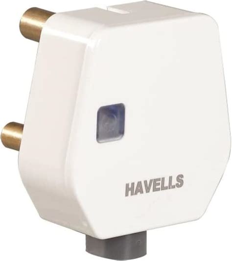 Anchor by Panasonic 6A 3 Pin Plug | 6A ISI Marked Plug White (39572 ...