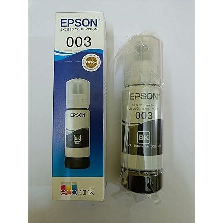 Amazon.in: Buy Epson 003 65 ml Black Ink Bottle; Compatible with :L3110 ...