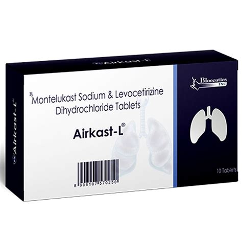 Airkast-L Tablet 10's Price, Uses, Side Effects, Composition - Apollo ...
