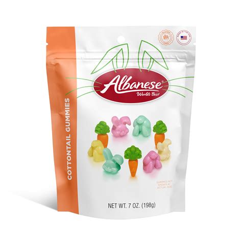Cottontail Gummies | The Spring Collection | Easter Gummies | Albanese ...