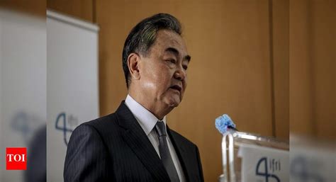 China's top diplomat dismisses European rights concerns - Times of India