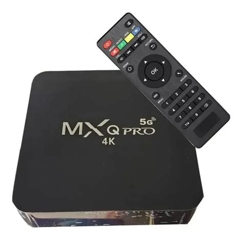 TV BOX MXQ Pro 4K 2.4G/5GHZ Wifi Android 9.0 QuadCore | Shopee Brasil