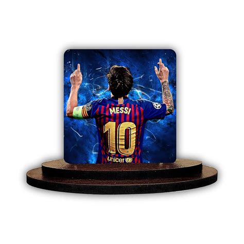 SIGNOOGLE Printed Messi Car Dashboard Accessories Idol Showpiece ...