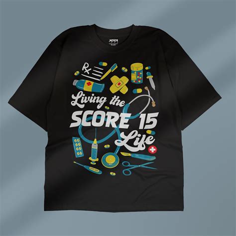 Living The Score 15 Life - Unisex Oversized T-shirt - themanan.in – The ...