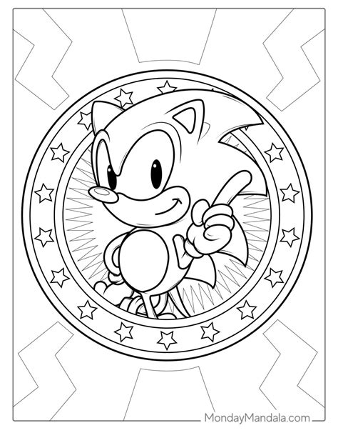 72 Sonic Coloring Pages (Free PDF Printables)