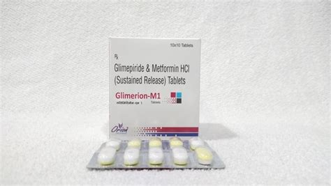 Glimerion-M1 Tablets Manufacturers and Suppliers from Gandhinagar