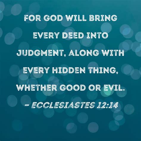 Ecclesiastes 12 14 Backgrounds