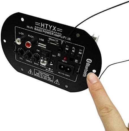 ELECTROPRIME 12V-220V Bluetooth Subwoofer Amplifier Board Car Audio ...