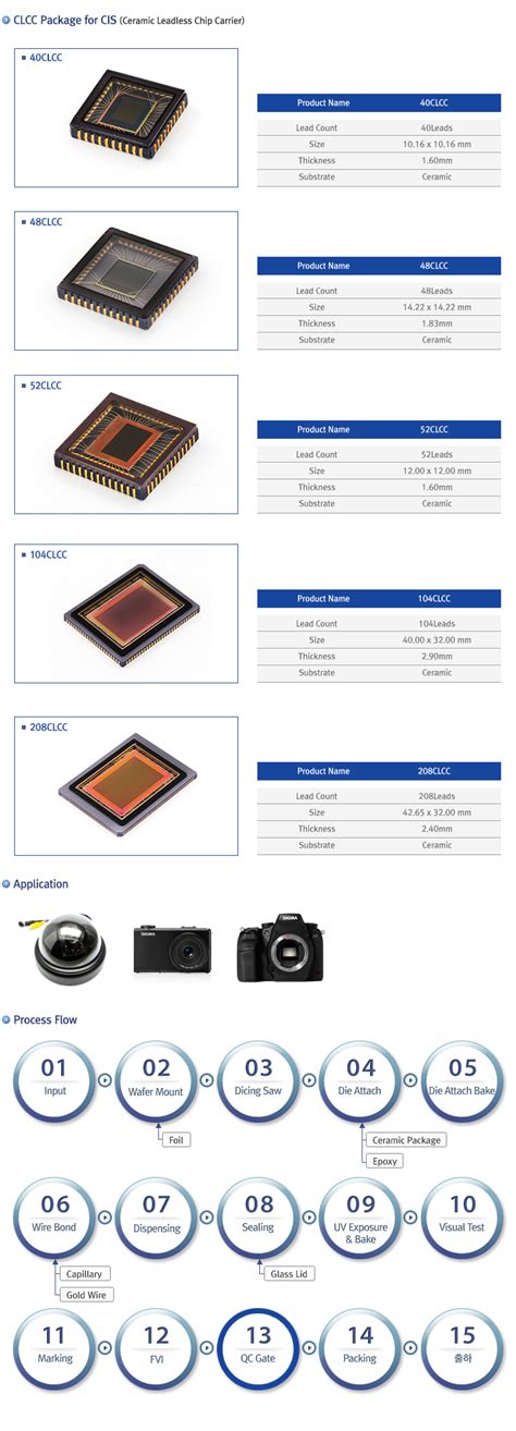 Image Sensor Package 的图像结果
