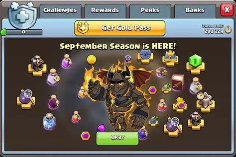 Clash of Clans September 2025 Gold Pass Rewards and… | EarlyGame india